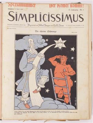 Simplicissimus. Illustrierte Wochenschrift - Antiques and art