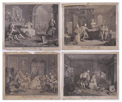 William Hogarth, 4 Bilder: - Bilder