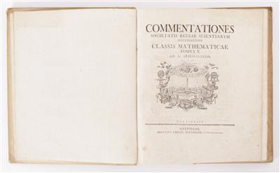 Commentationes Societatis Regiae Scientiarum Gottingensis, Göttingen 1779-1781 - Kunst & Antiquitäten