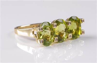 Brillant Peridotring - Jewellery and watches