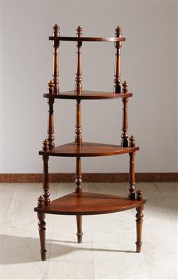 Gründerzeit Eck-Etagere, um 1890/1900 - Antiques and art