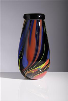 Vase, Entwurf: Ottavio Missoni (1921-2013), Ausführung: Arte Vetro Murano - Kunst & Antiquitäten