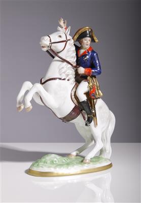 Napoleon Bonaparte Kaiser von Frankreich zu Pferd, Fa. Tettau - Umění a starožitnosti