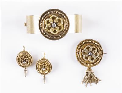 Spätbiedermeier Schmuckset - Schmuck & Uhren