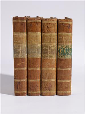4 Bücher: Paul Stransky's Staat von Böhmen., Prag 1792 - Arte e antiquariato