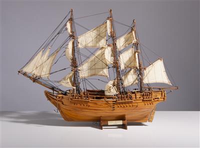 Modellschiff "H. M. S. Bounty 1787" - Antiques and art