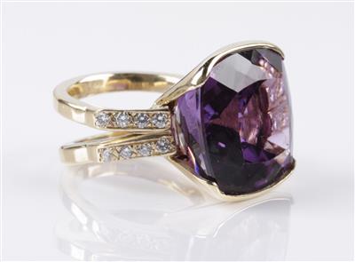 Brillant Amethystring - Jewellery and watches