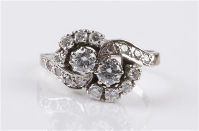 Brillant Diamantring 0,70 ct - Jewellery and watches
