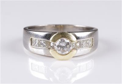 Brillant Diamantring zus. 0,70 ct - Schmuck & Uhren