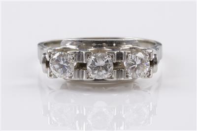 Brillantring zus. ca. 0,75 ct - Schmuck & Uhren