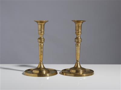 Paar Kerzenleuchter, 19. Jahrhundert - Kunst & Antiquitäten