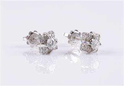 Brillant Diamant Ohrschrauben zus. ca. 0,90 ct - Gioielli e orologi