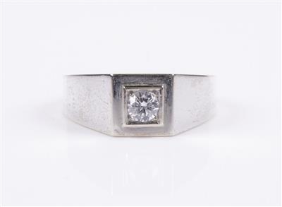 Brillantring zus. ca. 0,28 ct - Schmuck & Uhren