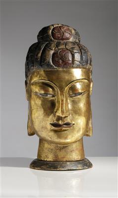 Großer Buddha Kopf - Antiques and art
