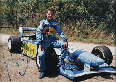 Autogrammkarte Michael Schumacher - Antiquitäten, Möbel & Teppiche