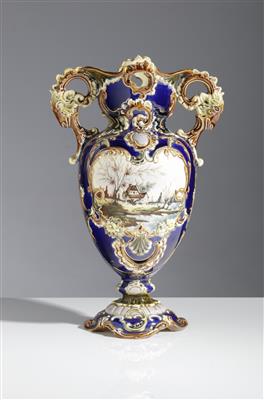 Doppelhenkelvase, Ende 19. Jahrhundert - Antiques and art