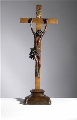 Kruzifixkorpus - "Cristo vivo", in der Nachfolge von Georg Petel (1601-1634), 17./18. Jahrhundert - Umění a starožitnosti