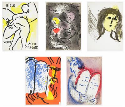 Marc Chagall *, fünf Bilder: - Bilder
