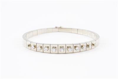 Brillantarmband zus. ca. 1,10 ct - Schmuck & Uhren