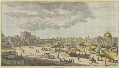 Der Naqsch-e Dschahan-Platz in Isfahan, Iran, Amsterdam, um 1718 - Paintings