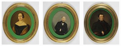 Drei Portraits, 19. Jahrhundert - Bilder
