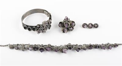 Amethyst Designer Schmuckset - Schmuck & Uhren