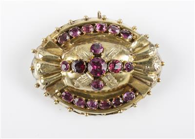 Amethystanhänger um 1900 - Schmuck & Uhren