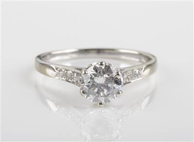 Brillantring zus. ca. 1 ct - Schmuck & Uhren