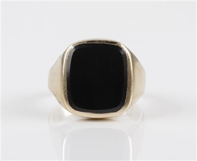 Onyx Siegelring - Schmuck & Uhren