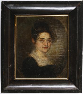 Damenbildnis - Miniatur, 19. Jahrhundert - Paintings