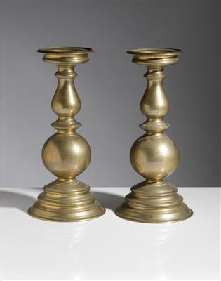 Paar Leuchter, 20. Jahrhundert - Antiquitäten & Möbel