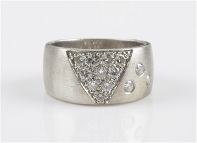 Brillantring zus. ca. 0,55 ct - Klenoty a Hodinky