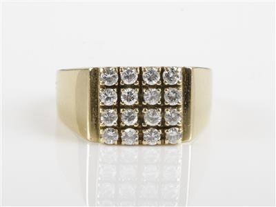 Brillantring zus. ca. 0,65 ct - Schmuck & Uhren