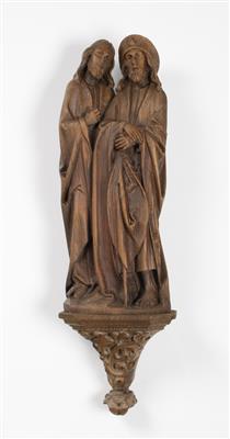 Christus mit Hl. Jakobus, 20. Jahrhundert - Umění a starožitnosti