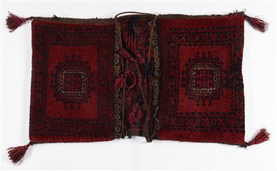 Afghanische Doppeltasche, ca. 110 x 63 cm, 2. Hälfte 20. Jahrhundert - Kunst, Antiquitäten & Teppiche