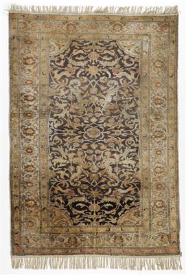 Antiker Panderma Wandseidenteppich, ca. 174 (189) x 122 cm, Nordwestanatolien, um 1900 - Antiques, Art and Carpets