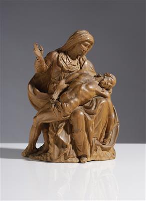 Pieta, oberösterreichischer Kulturkreis, Anfang 19. Jahrhundert - Arte, Antiquariato e Tappeti