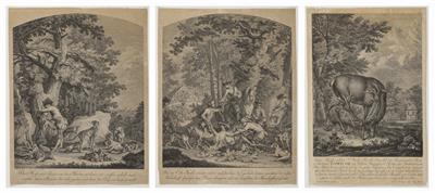 Johann Elias Riedinger, 3 Bilder: - Paintings