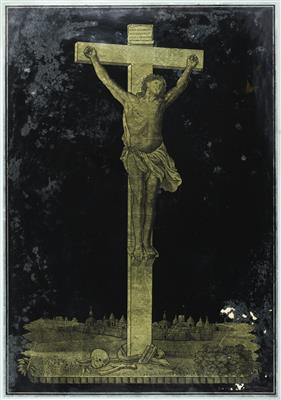Christus am Golgotha Hügel, wohl Johann Kinderman um 1850 - Arte e antiquariato