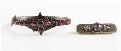Konvolut Schmuck um 1900 - Jewellery and watches