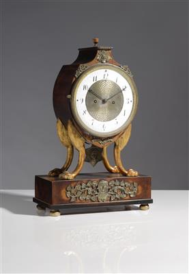 Frühe Biedermeier Kommodenuhr, Donaumonarchie, um 1820 - Möbel & Antiquitäten