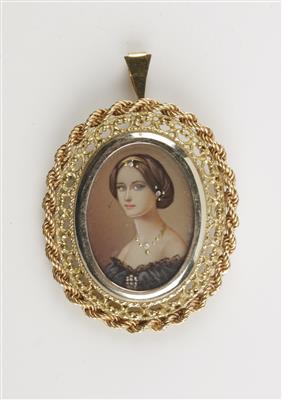 Anhänger "Damenportrait" - Jewellery and watches