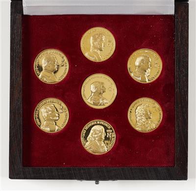 Die Sieben Medaillen des Fürstenhauses von Monaco - Antiquitäten, Möbel & Teppiche