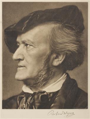 Portrait des Komponisten Richard Wagner (1813-1883) - Umění a starožitnosti