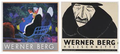 Nach Werner Berg, 3 Bücher: - Paintings