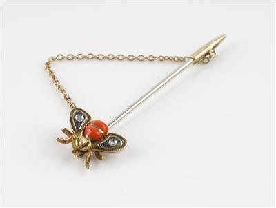 Anstecknadel "Fliege" - Jewellery and watches