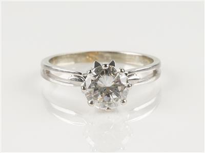 Brillantsolitär Damenring 1,33 ct - Klenoty a Hodinky