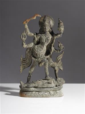 Kali, hinduistische Göttin des Todes und der Erneuerung - Umění a starožitnosti