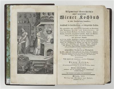 Wiener Kochbuch, Franz Zelena, 1831 - Umění a starožitnosti