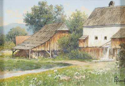 Gustav Benesch - Paintings